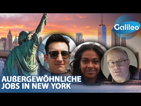 Vom Chauffeur der Lüfte bis zum Memorial-Chefreiniger: Das sind außergewöhnliche Jobs in New York!