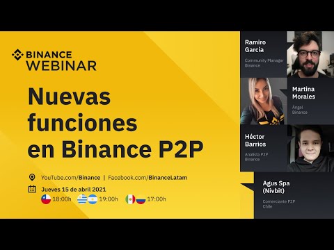 Webinar: Nuevas funciones en Binance P2P, cómo usarlas y por qué.