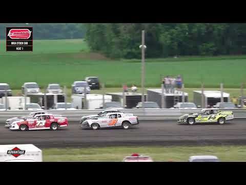 Stock Car | Hancock County Speedway | 6-2-2023 - dirt track racing video image