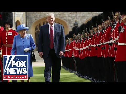 Trump family pays respects to Queen Elizabeth II