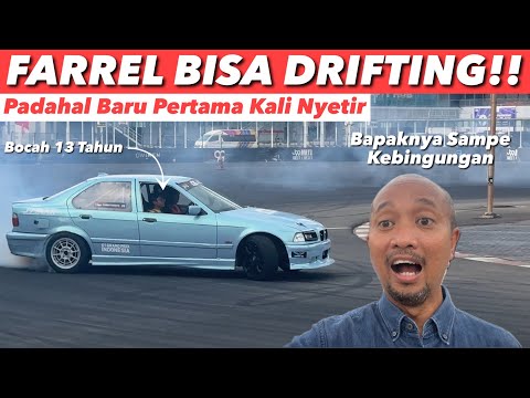 KAGET LUAR BIASA! FARREL MENDADAK BISA DRIFTING DI USIA 13 TAHUN.