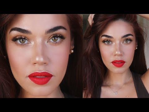 Red & Gold | Spring Makeup 2018 | Eman - UCaZZh0mI6NoGTlmeI6dbP7Q