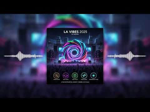 4 HOUR LA DANCE PULSE: Hard Techno to Drum & Bass Megamix (High BPM Instrumental) - NO VOCALS
