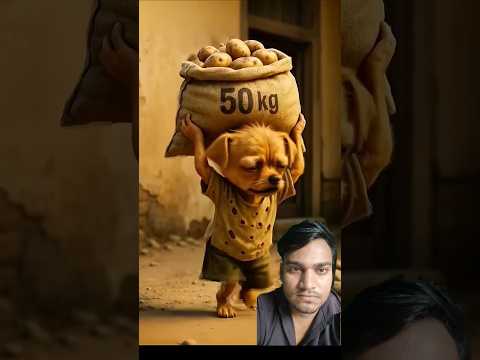 The poor puppy didn't have food #shortsfeed #shorts #animals #animal #dog #dogshorts #trending