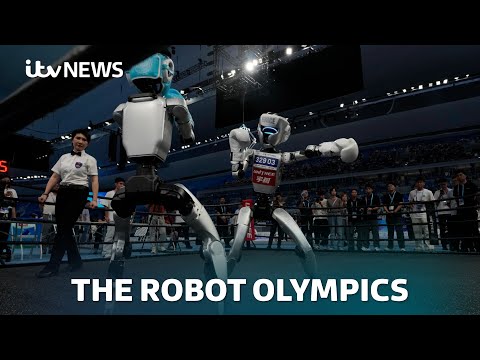 World Robot Games: 'Olympians don't have much to worry about yet' | ITV News