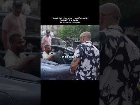 Je fais Uber à Paris en Ferrari