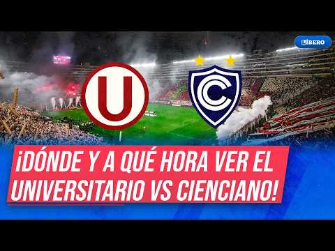 Universitario vs Cienciano: hora y dónde ver por fecha 3 de Liga 1 | Líbero
