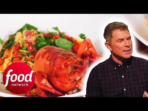 Bobby Flay's Spicy Lobster Fra Diavolo Recipe Is Divine | Beat Bobby Flay