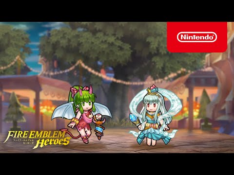 ファイアーエムブレム ヒーローズ 双界英雄参戦（チキ＆ニニアン）