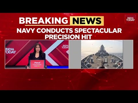 Amid Standoff With Pakistan, India Sends Big Message | INS Surat Showcases Missile Prowess |Pahalgam