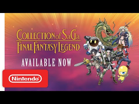 COLLECTION of SaGa FINAL FANTASY LEGEND - Launch Trailer - Nintendo Switch