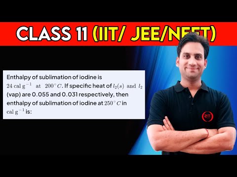 Enthalpy of sublimation of iodine is 24 cal/g at 200 °C. If specific heat of I₂(s) and I₂(vap) are