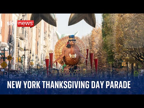 Watch live: New York Thanksgiving Day Parade