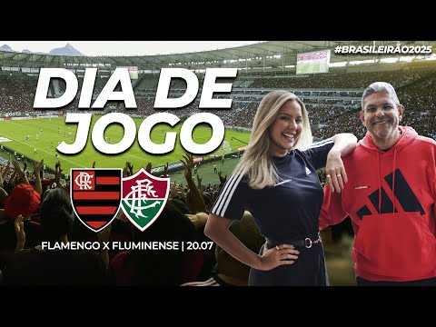 🔴 AO VIVO: FLAMENGO X FLUMINENSE | PRÉ-JOGO + NARRAÇÃO | BRASILEIRÃO (20/07/25)