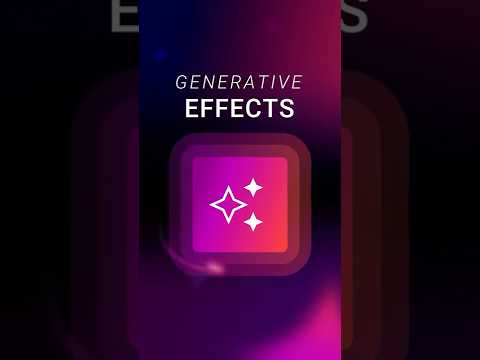 ✨NEW✨ Generative Effects