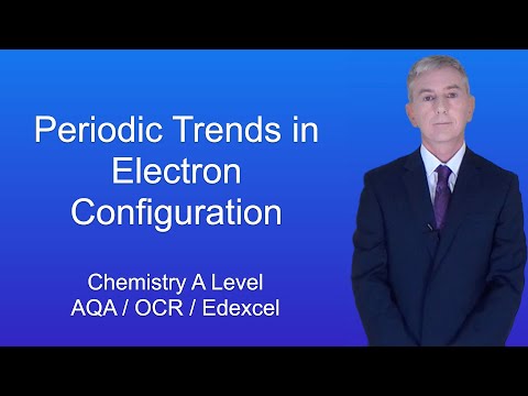 A Level Chemistry Revision “Periodic Trends in Electron Configuration”