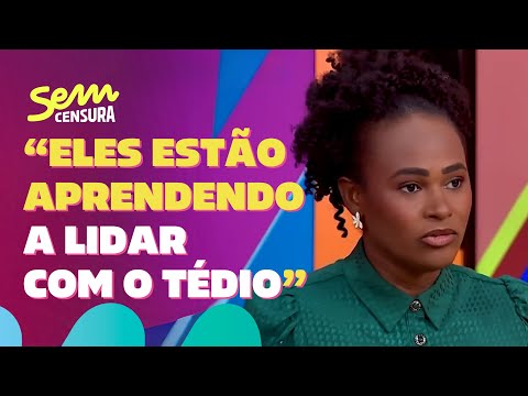 Sem Censura | Andressa Reis fala sobre criar os filhos com uma rotina livre de telas