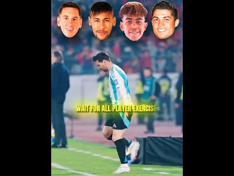 All Players Exercise Competition 💪 #ronaldo #messi #neymar