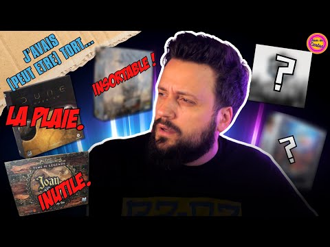6 jeux de société...et des jeux INSORTABLES !