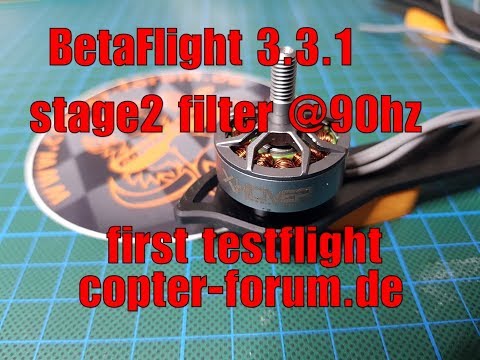 Betaflight 3.3.1 stage2 filter test with xHover Stingy - UCEgYJzDoHXldsG3Y-9LjG9A