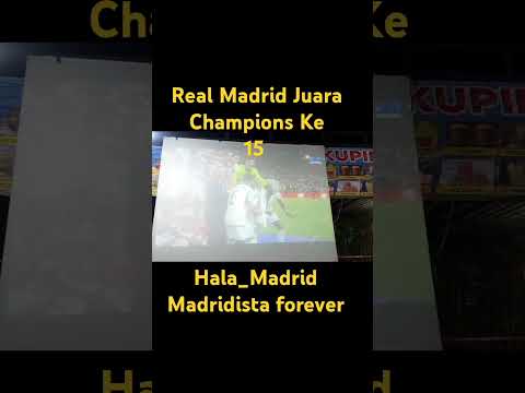 Sang raja UCL... Piala ke 15 Liga Champions