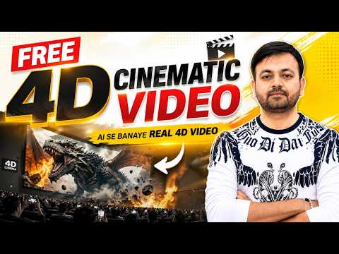 How to make FREE 4D Cinematic AI Video (2026)