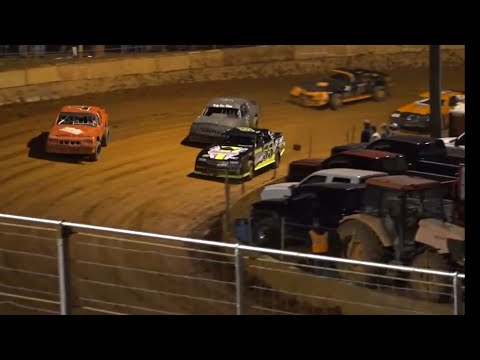 Stock V8 at Winder Barrow Speedway April 22nd 2023 - dirt track racing video image