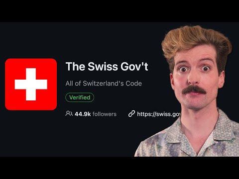 Switzerland is the first open source country (yes really)