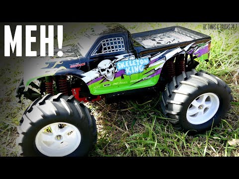 SKELETON KING Pineal Model 1/8 Monster Truck - 2 & 3S Bash Session - UC1JRbSw-V1TgKF6JPovFfpA