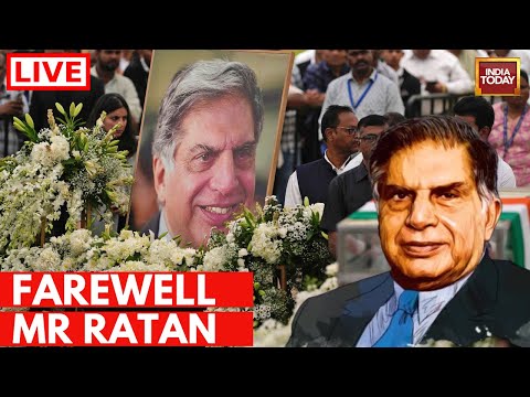 Ratan Tata Last Rites LIVE:  Ratan Tata Funeral LIVE | Farewell Mr Ratan Naval Tata | Shantanu Naidu