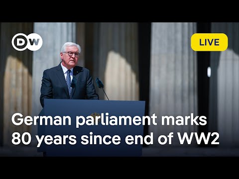 Germany marks 80 years since end of WW2 | DW News