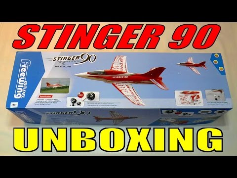 FREEWING / MOTIONRC STINGER 90 Unboxing Video By: RCINFORMER - UCdnuf9CA6I-2wAcC90xODrQ