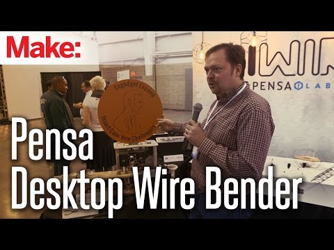 MAKE @ Engadget Expand 2014: Pensa - Wire Bender - UChtY6O8Ahw2cz05PS2GhUbg