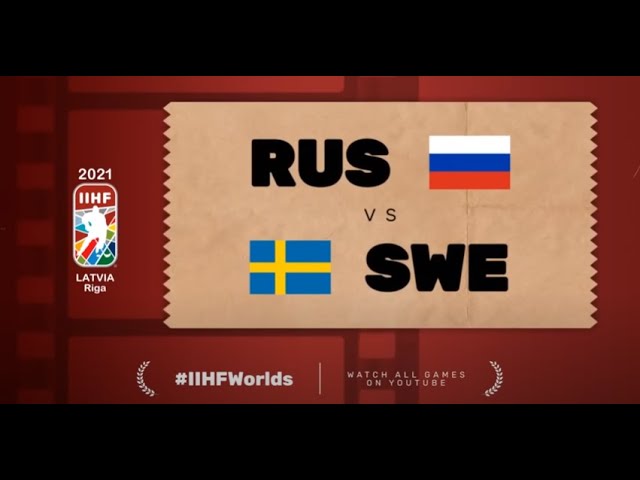 Hockey: Russia Vs Sweden