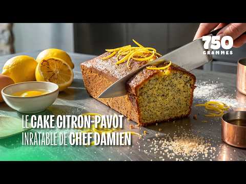 Ce cake citron de chef Damien, est vraiment parfait pour le goûter ! | 750g