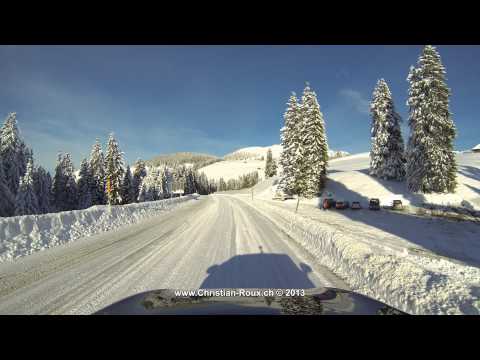 Switzerland 261 (Camera on board): Col du Jaun / Jaunpass in Winter (GoPro Hero3 UHD/4K) - UCEFTC4lgqM1ervTHCCUFQ2Q