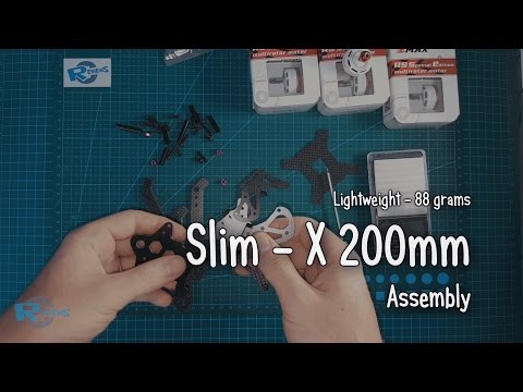 Slim - X 200mm DIY 3K Carbon Fiber Frame Kit - UCv2D074JIyQEXdjK17SmREQ