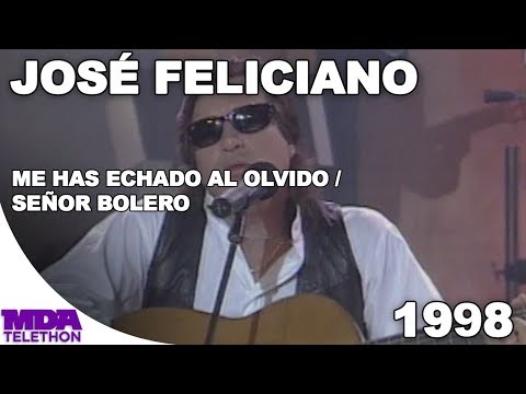 José Feliciano - "Me Has Echado Al Olvido" & "Señor Bolero" (1998) - MDA Telethon