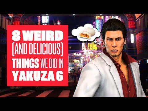 8 Weird (And Delicious) Things We Did in Yakuza 6 - Yakuza 6 PS4 Gameplay - UCciKycgzURdymx-GRSY2_dA