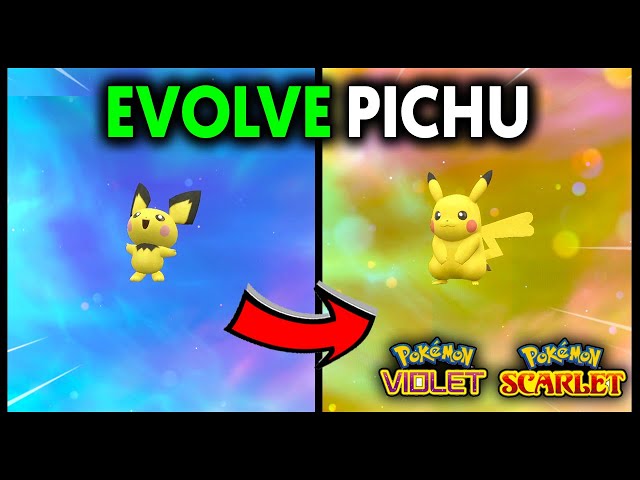 What level does Pichu evolve from?