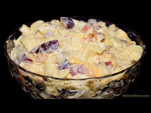 Creamy Fruit Chat Recipe - Ramadan Special Creamy Fruit Chat - Special Ramadan Recipe - UCQ2P7C8UGoVM6AhqsVx-M0Q