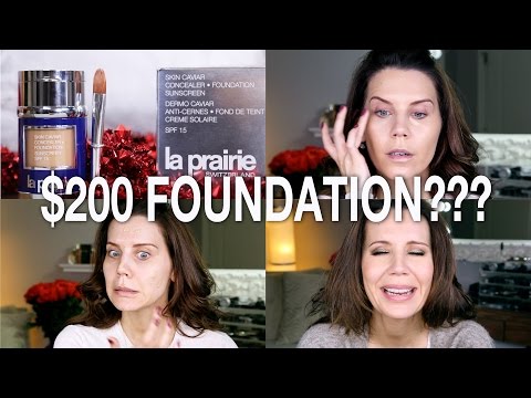 $200 FOUNDATION WTF? | First Impressions - UC4qk9TtGhBKCkoWz5qGJcGg