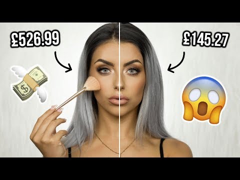 HALF HIGH END HALF DRUG STORE MAKEUP TUTORIAL! BEST DRUGSTORE DUPES! - UCeOYFSJpQT27y3V6faZNC2g