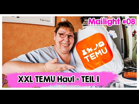 🌷​ Mailight 2024 #08 | XXL TEMU Haul - TEIL 1 🌷​