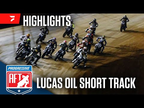 American Flat Track at Lucas Oil Short Track 7/18/25 | Highlights - dirt track racing video image