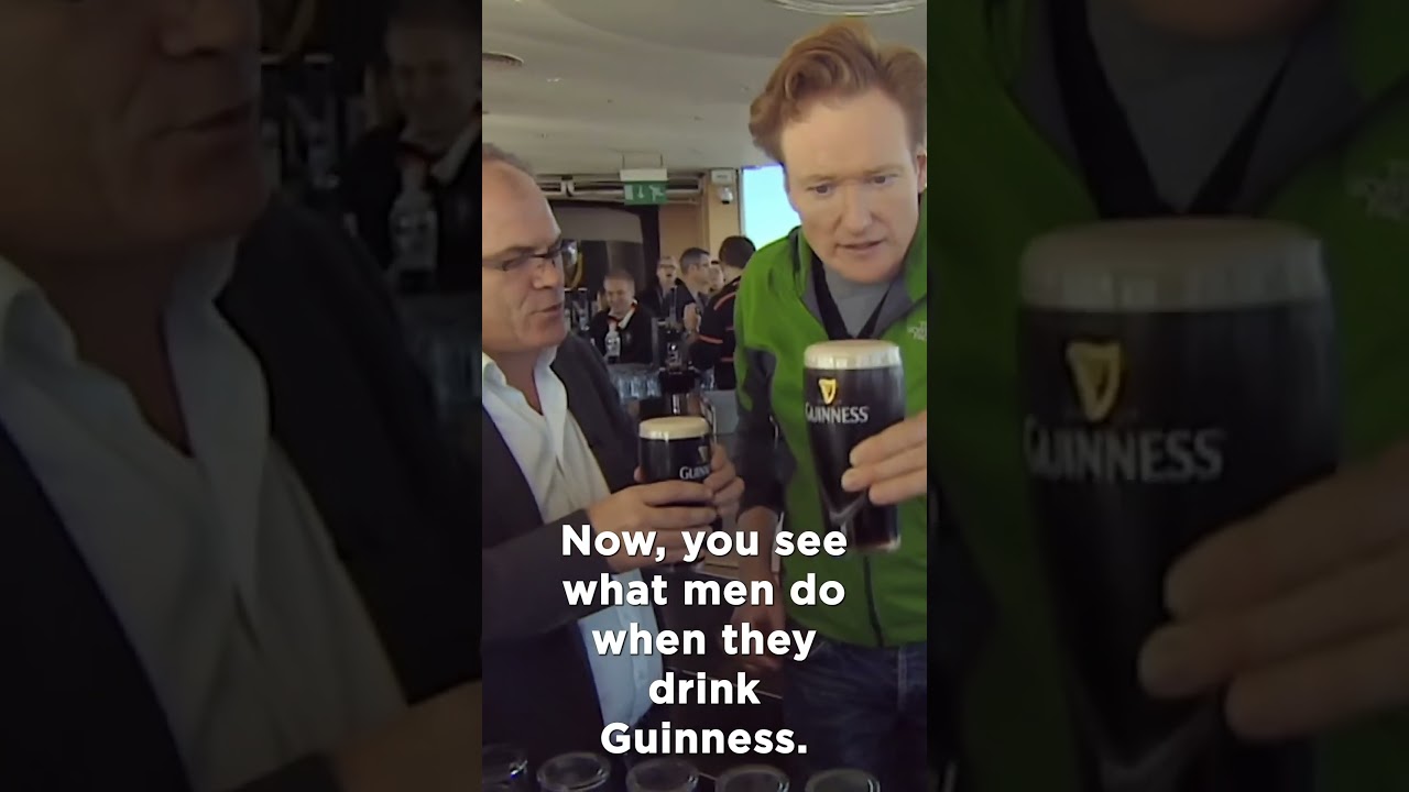 Conan Visits The Dublin Guinness Brewery