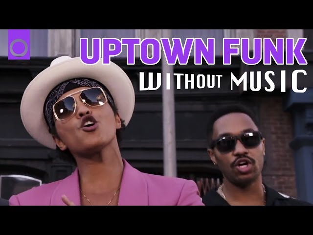 Uptown Funk without the Music