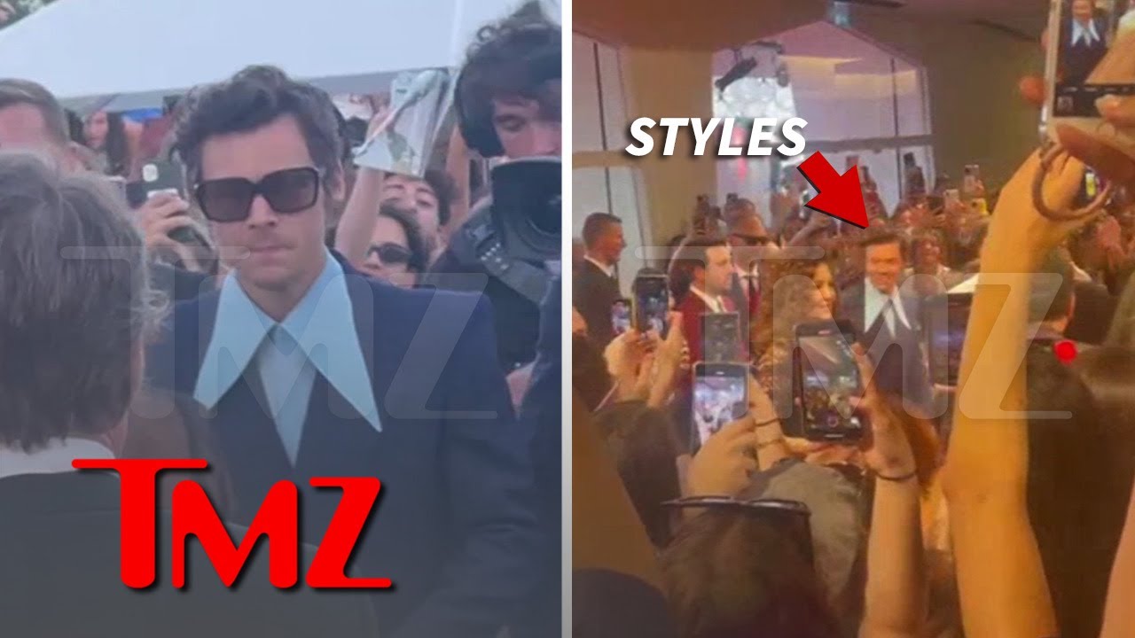 Harry Styles Receives Thunderous Cheers at Venice Film Festival | TMZ
