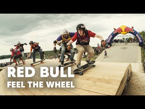 Skateboarding Meets Four-Cross Racing - Red Bull Feel the Wheel - UCblfuW_4rakIf2h6aqANefA