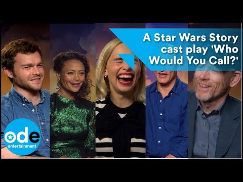 SOLO: A Star Wars Story cast play 'Who Would You Call?' - UCXM_e6csB_0LWNLhRqrhAxg
